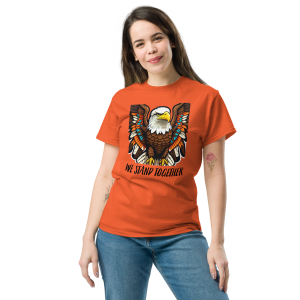 "We Stand Together" Eagle T-Shirt – Honouring Truth and Reconciliation Day