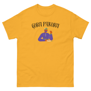 "Gora Pakora" Funny Desi T-Shirt – With Graphic
