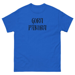 "Gora Pakora" Funny Desi T-Shirt - Text Only