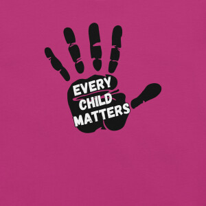"Every Child Matters" T-Shirt – Handprint Design | Orange Shirt Day & Truth and Reconciliation Awareness Tee