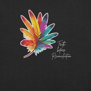 "Truth Before Reconciliation" T-Shirt – Indigenous Solidarity & Awareness Tee