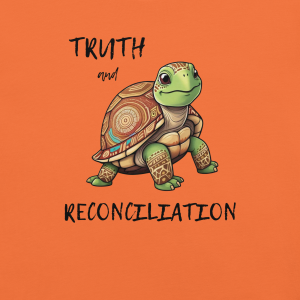 "Truth and Reconciliation" Turtle T-Shirt – Indigenous Solidarity & Awareness Tee